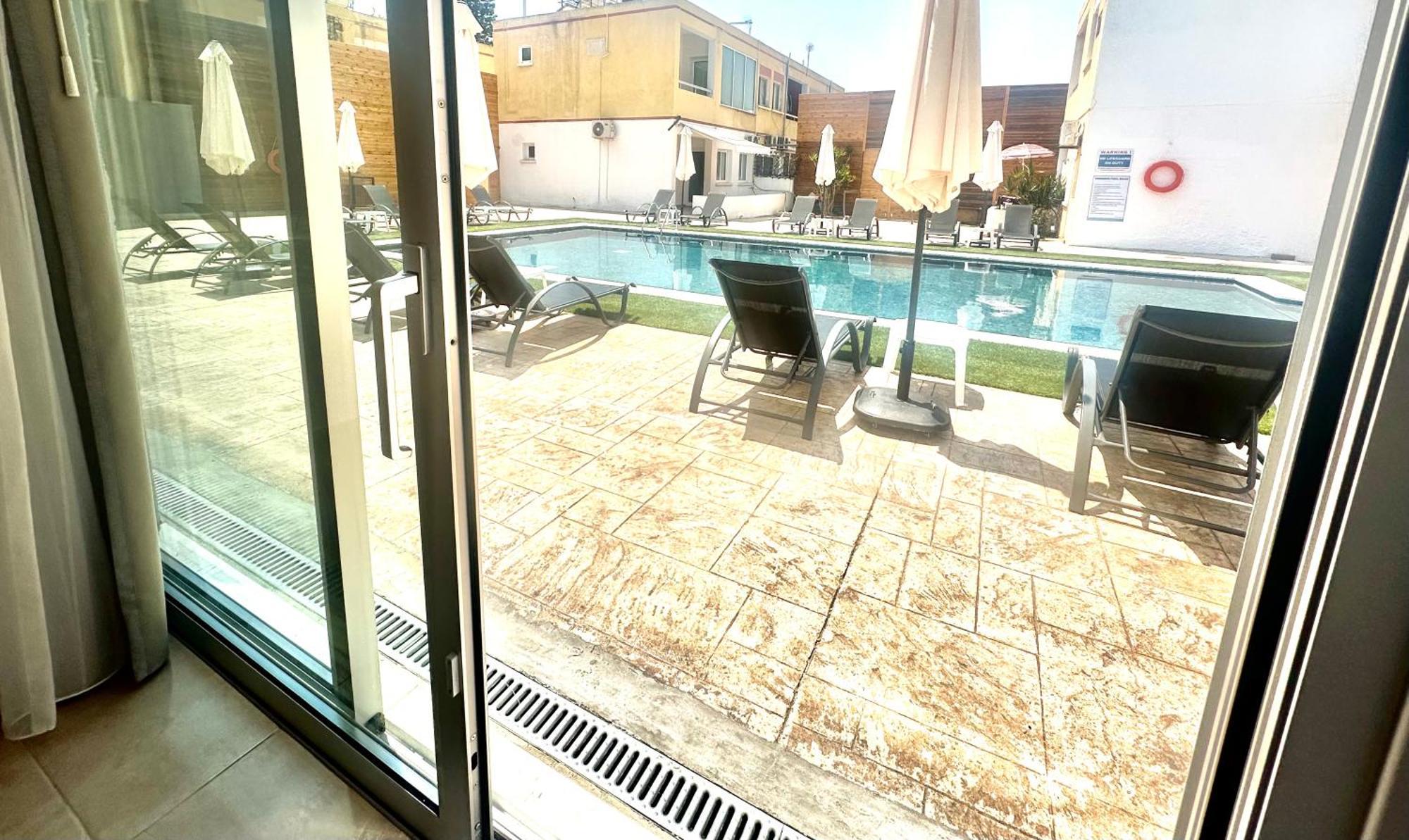 أيا نابا Sun Plaza Suites - Adults Only المظهر الخارجي الصورة